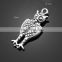 wholesale animal owl shape pendant alloy pendant key chain accessories