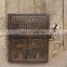 LARGE Leather Journal Diary Sketchbook Notebook Handmade Vintage Lock Closer