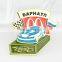 Soft enamel metal festival lapel pins