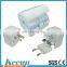 100% Top quality cheap multi-nation uk travel adapter with usb charger from chinese wholesale house