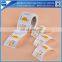 Full color printing adhesive paper sticker roll label