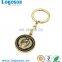 High Quality KEMER Printed Logo Middle Spinner Fancy Metal Keyring Keychains