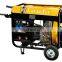 Open Type Air Cooled Single Phase Electric Start 5KW Diesel Generator(AD3800/5800DCE-A)