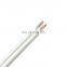 sheathed 24awg 2x1.5mm clear jacket speaker cable