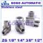 Quick coupler 3/8'' male to female thread elbow Right angle fittings stainless steel 304 L type hydraulic pipe fittings