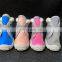 Custom Brand FBA Service 4 Colors Thick Bottom Canvas Pet Shoes Waterproof for Dogs