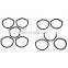 Free Shipping! 10Pcs Engine Oil Filter Housing Seal Ring Gasket For Benz E280 C230 1121840061