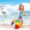 Promotional inflatable 6P PVC toy beach ball