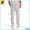 2016 White pure cotton mens jersey pants for mens