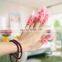 Pink Plastic Cover Shield Clip Polish Varnish Tips Protector Manicure Nail Art Care Accessories Salon Tool Supply