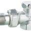 Brass stop valve pn16, brass stop backwater valve, nickle/chrome plated