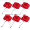 Landisun Handmade Men's Flower Lapel Stick Brooch Pin Boutonniere For Suits
