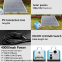Portable Mini Large Capacity Solar 100w PV 4 Light Bulbs Energy Storage System