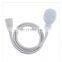1 2M Dog Shower Drain Hair Trap Head Sink Washing Hair Spry Shower Tie Head