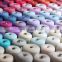 2/16NM 85% Extrafine Merino Wool 15% Linen Yarn for Weaving and Knitting in stock