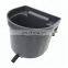 4L Gray Calf Feeding Bucket barrel With Rubber Animal Feeding Nipple