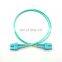 15meter sc/upc-sc/upc OM3 MM50/125 OM3  2.0mm flat Duplex dx fiber optic patchcord/jumper/assembly