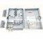 16 Fiber Cores FTTH Distribution Box FDB Fiber Terminal Box 16 Fiber Adapter Distribution Box Black Gray
