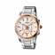 Stainless Steel Multi-function Women Watches  Man Quartz Chronograph Watch