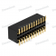 Denentech коннектор заглушки SMD двойного ряда с шагом 0