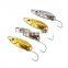 Factory Price 1.5g/2.5g/3.5g/5g Jigging Spinner Wobbler Mini Zinc Alloy Metal Spoon Fishing Lure Single Hook