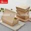 Custom Eco Friendly Paper Disposable Food Container Bento Box