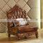 high quality european antique living room furniture sofa genuine leather sofa set