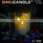 simulated flame led candle with realistic flame with USA and EU patent with remote
