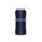 custom printed pink glitter double wall slim beer cooler stainless steel