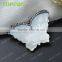 Topearl Jewelry Butterfly White Shell Pendant Rhinestones Clay Pave Fashion Pendant SPD03