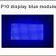 10mm Pixel Module Outdoor 1/4 Scan 320*160mm 32*16 Pixel Blue Display P10 Led Module