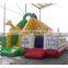 Giraffe cartoon image theme kids small inflatable bouncy house castle