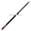 CUESOUL 1/2 Jointed Billiard Cue, Quick Release with Decal Rubber Wrap and Bumper,Stainless Steel