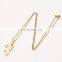 Vintage Stainless Steel Feather Necklaces For Women Gold Chain 2020 Collier Femme Leaves Feather Necklace Lucky Party Gift