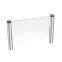 Servo motor controlled access gate/ slim swing turnstile gate/ optical swing turnstile