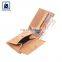 Contrast Stitching Vintage Style Elegant Design Good Quality Genuine Leather Wallet for Men