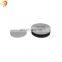 Metal filter element end caps for truck