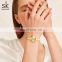 SHENGKE Luxury Bracelet Ladies Watch Dress Watches Dial With Dazzling Diamond Jewelry Wristwatch Quartz Watches  K0131L