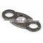 Wholesale high quality Stainless steel double blade  free custom logo cheap cigar cutter