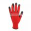 Wholesale Anti Slip Polyester Knit Wrinkle Latex Coated Safety Gloves For Work