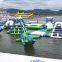 kk inflatable water sport game in lake park sea park water slide climbing iceberg