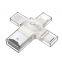 Hot sales All In 1 USB 3.1 OTG Card Reader TFCard Reader R010  Type C USB C Micro USB Memory Support Mac10 Win7/8/xp/vist