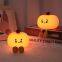 NEW LED USB Rechargeable Dimming Touch Cartoon Cute Bedroom Decor Silicone Table Lamp pumpkin Night Light Children Night Lights