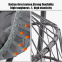 Outdoor 2-Person Patio Hanging Swing Hammock Chair Wicker Egg Chair With Canopy Cover Cushion Living Room Bedroom Courtyard Use