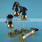 clear PET bottle with black trigger sprayer