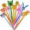 Popular Cartoon Inflatable Animal Stick para Presentes para Crian?as Decora??es de Festa com Vara Longa Inflada em PVC