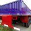 Low price 12m double axle cargo trailer,40 ton cargo transport trailer