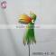 folk art metal bird stakes for garden decoration