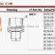 copper pipe fitting, copper male adapter CxM UPC NSF end feed fitting