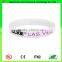 Custom Good Quality 25MM Width Embossed Logo Bracelet Silicone